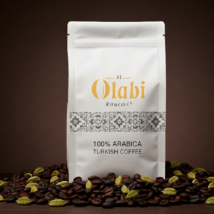 ALOLABI GOURMET TURKISH COFFEE with CARDAMOM    قهوة تركية بالهيل العلبي غورميه